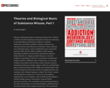 Theories and Biological Basis of Substance Misuse, Part 1
