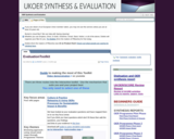 OER Synthesis and Evaluation/Evaluation Toolkit