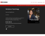 Workplace Psychology: Issues and Application