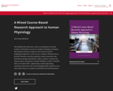 A Mixed Course-Based Research Approach to Human Physiology