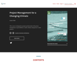 Project Management for a Changing Climate