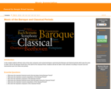GVL - Music of the Baroque and Classical Periods