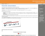 GVL - Operations with Polynomials