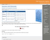 GVL - Operations with Polynomials B