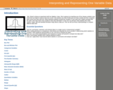 GVL - Interpreting and Representing One Variable Data