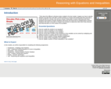 GVL - Reasoning with Equations and Inequalities