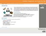 GVL - Similarity, Congruence, and Proofs Part Two: Congruence and Proofs - Analytic Geometry