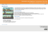 GVL - Geometric and Algebraic Connections Part One: Lines, Segments, and Shapes in the Coordinate Plane