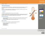 GVL - Thermochemistry - Chemistry