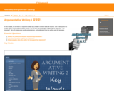 GVL - Argumentative Writing 1