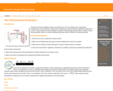 GVL - Two Dimensional Kinematics - Physics C