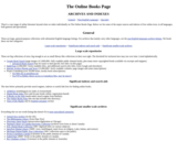 The Online Book Archives