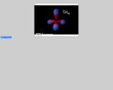 VSEPR Tetrahedral molecule CH4