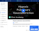 Hypoxic Pulmonary Vasoconstriction