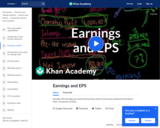 Earnings and EPS