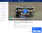 What is inside a DVD player? (2 of 5)