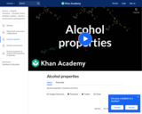 Alcohol Properties