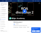 ROA Discussion 2