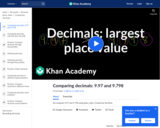 Comparing decimals example 3