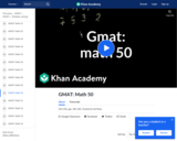 GMAT Math 50