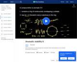 aromatic stability II