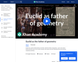 Euclid as the Father of Geometry