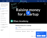 Raising money for a startup