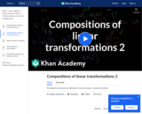 Compositions of Linear Transformations 2