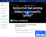 A look at a seductive but wrong Gibbs/Spontaneity Proof