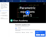 Parametric Equations 1