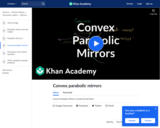 Convex Parabolic Mirrors