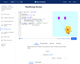 Modifying Arrays