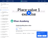 Understanding place value 1 exercise