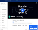 Parallel resistors (part 1)