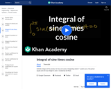 Integral of sine times cosine