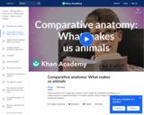 Comparative Anatomy: What Makes Us Animals