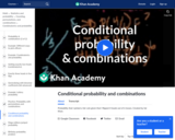 Conditional Probability and Combinations