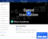 Speed translation