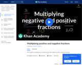 Multiplying negative and positive fractions