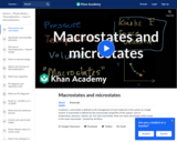 Macrostates and Microstates