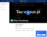 Tau versus Pi