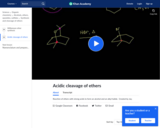 acidic cleavage of ethers