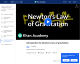 Introduction to Newton's Law of Gravitation