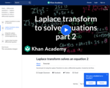 Laplace Transform solves an equation 2