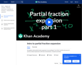 Partial Fraction Expansion 1