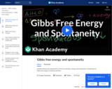 Gibbs Free Energy and Spontaneity