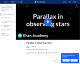 Parallax in Observing Stars