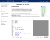 Challenge: Tic-Tac-Toe