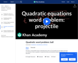 Example 4: Applying the quadratic formula