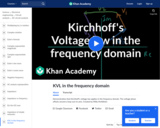 KVL in the frequency domain